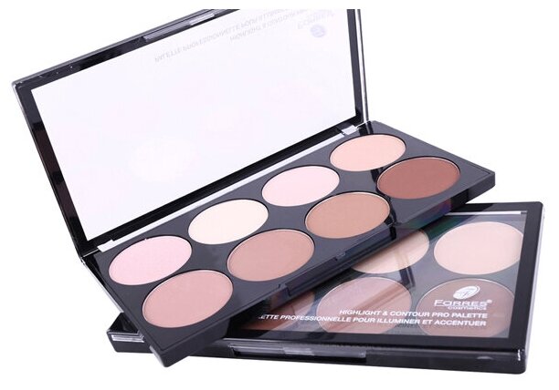 Farres Палетка для контуринга Highlight & Contour Pro Palette 3015, 01