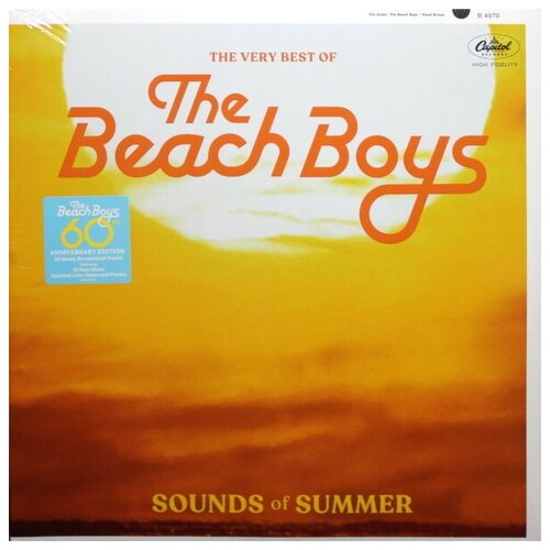 Виниловая пластинка The Beach Boys. Sounds Of Summer: The Very Best Of (2 LP) audiocd the beatles revolver cd stereo digisleeve new stereo mix