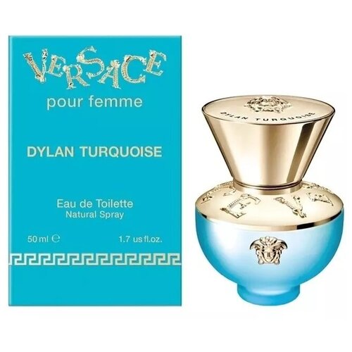 Versace женская туалетная вода Pour Femme Dylan Turquoise, Италия, 50 мл versace женская туалетная вода pour femme dylan turquoise италия 50 мл