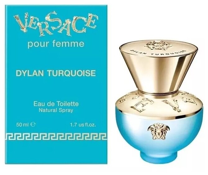 Versace Женский Dylan Turquoise Туалетная вода (edt) 50мл