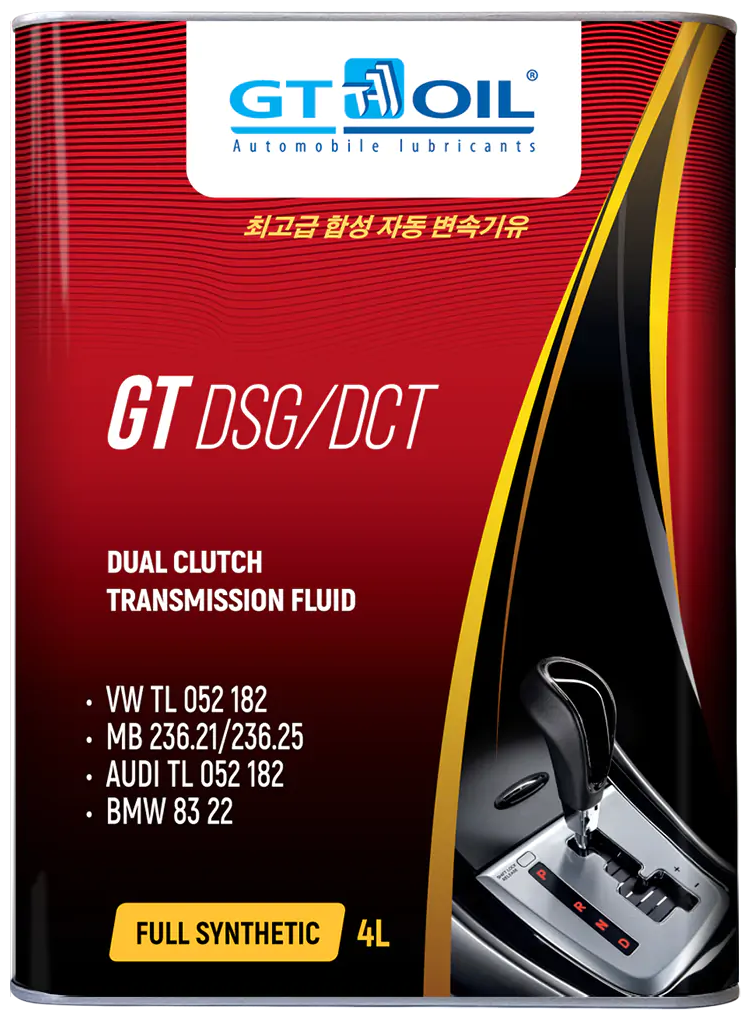 Трансмиссионное масло, GT OIL, GT DSG-DCT 4л. 8809059409992