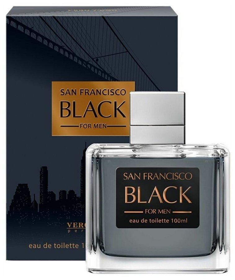 фото VERO UOMO Туалетная вода мужская San Francisco Black 100мл