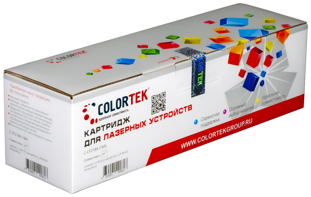 Картридж Colortek CT-CF281A черный