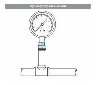 Фитинг для труб резьбовой Муфта переходная 2"х1 1/2" вн.-внTST - фотография № 2