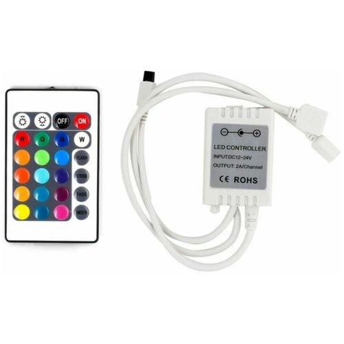 LED RGB контроллер инфракрасный (IR) 12 V/6 A инфракрасный (IR) LAMPER