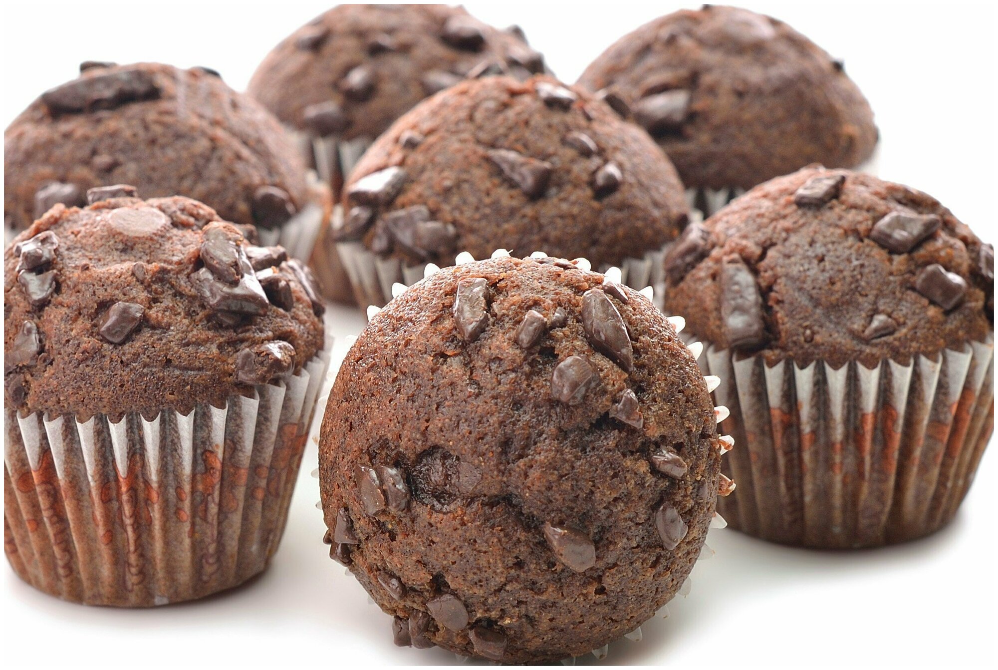 Muffins de chocolate