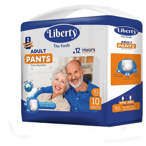 Подгузники-трусики Liberty Premium Pants, XL-10шт