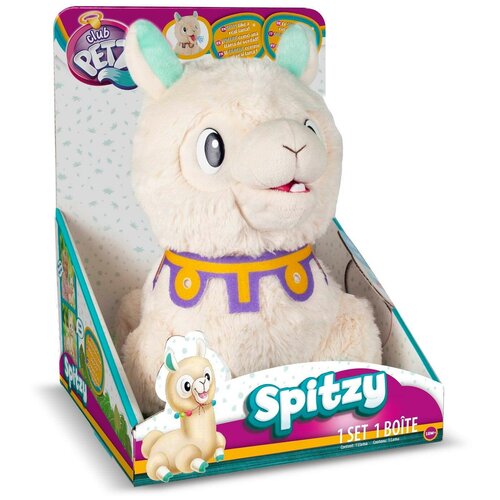 Игрушка интерактивная IMC Toys Club Petz Лама Spitzy интерактивный, со звуковыми эффектами 91825 игрушка интерактивная imc toys club petz единорог puffy интерактивный со звуковыми эффектами 91818