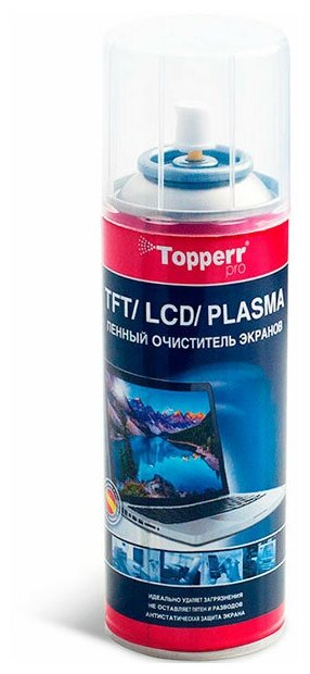 Очиститель для мониторов Topperr 200ml 3040