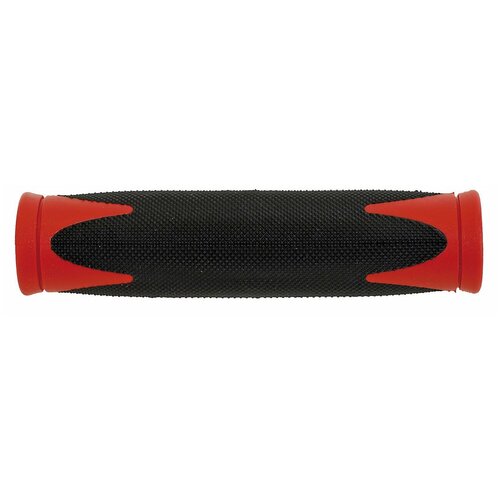 Ручки на руль резиновые 2-х компонентные 130мм черно-красные VELO ручки 00 170467 на руль h305 резиновые 130мм черно синие