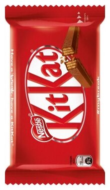 Шоколадный батончик KitKat с хрустящей вафлей 41,5 г - фотография № 8