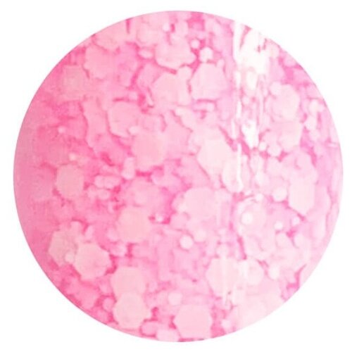 Planet nails Confetti, 5 мл, 526 planet nails базовое покрытие prestige base natural 10 мл