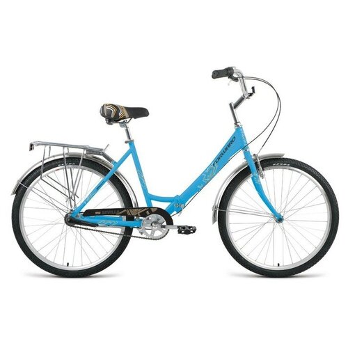 Велосипед FORWARD Sevilla 26 30 FR -23г 185 синий-серый 1633000₽