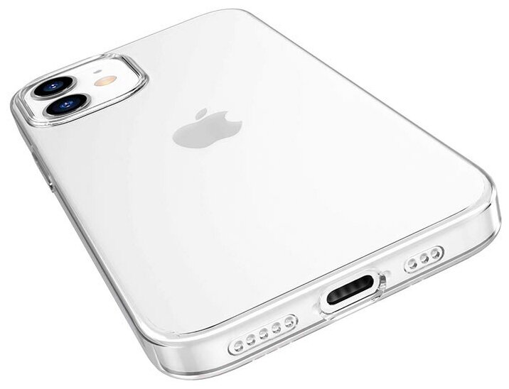 Силиконовый чехол HOCO Light для iPhone 12 mini 5.4 прозрачный