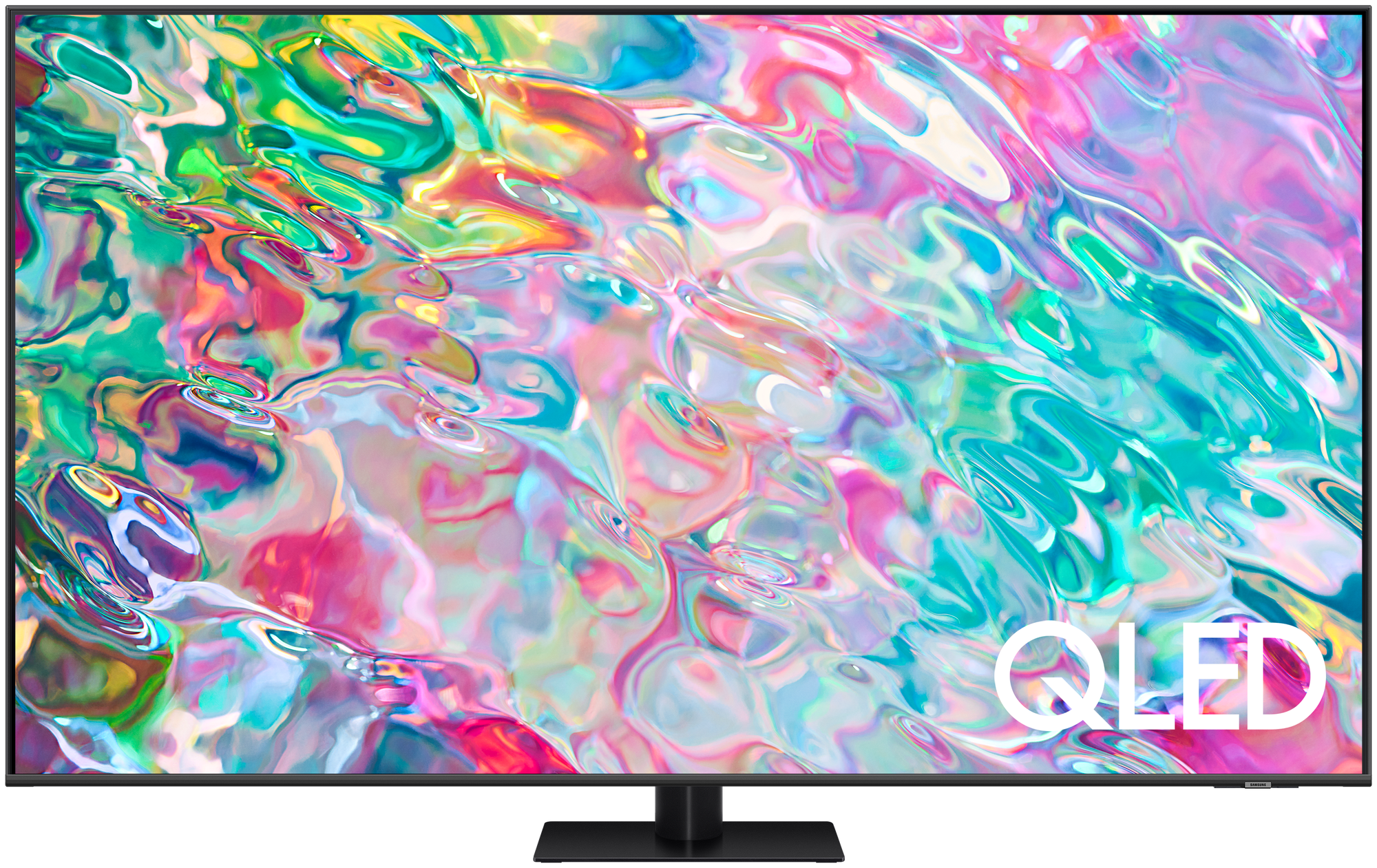 75" Телевизор Samsung QE75Q70BAUXCE, QLED, 4K Ultra HD, темно-серый, смарт ТВ, Tizen OS