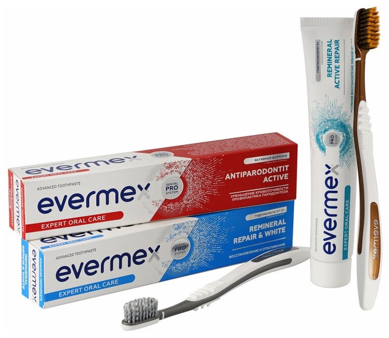 Зубная паста Evermex Antiparodontit Activ 75мл