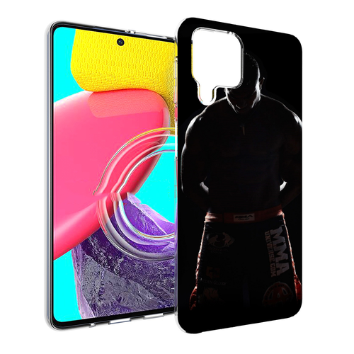 Чехол MyPads mma единоборства для Samsung Galaxy M53 (SM-M536) задняя-панель-накладка-бампер