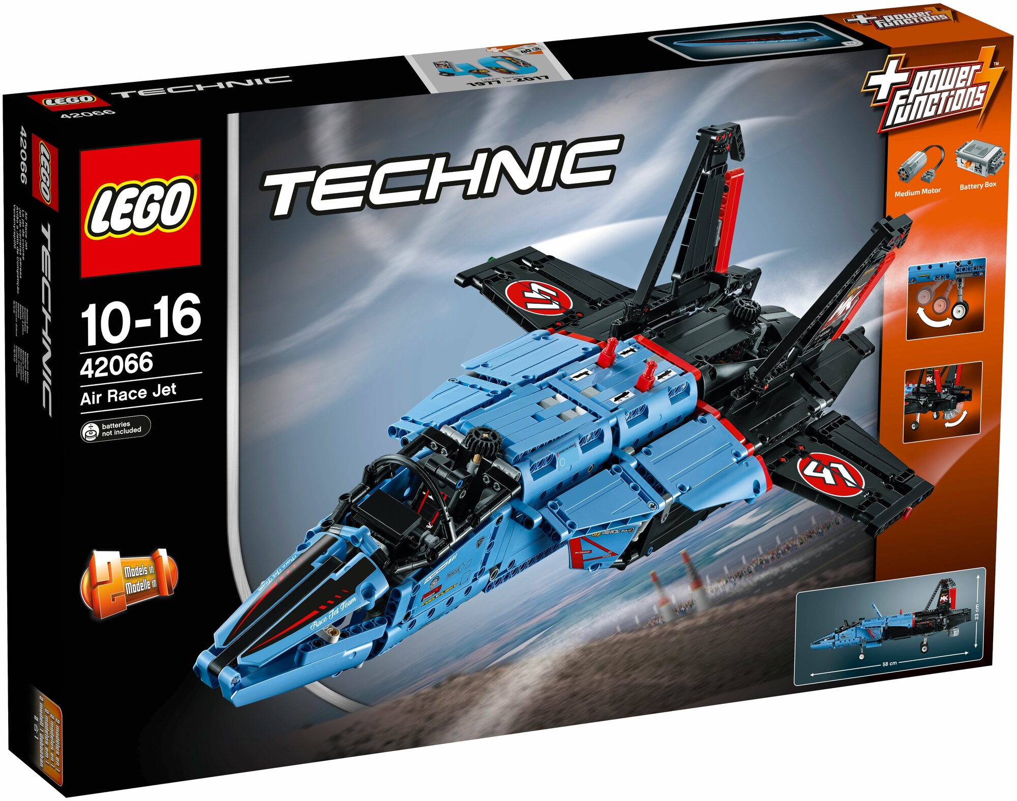 LEGO Technic Сверхзвуковой истребитель - фото №13