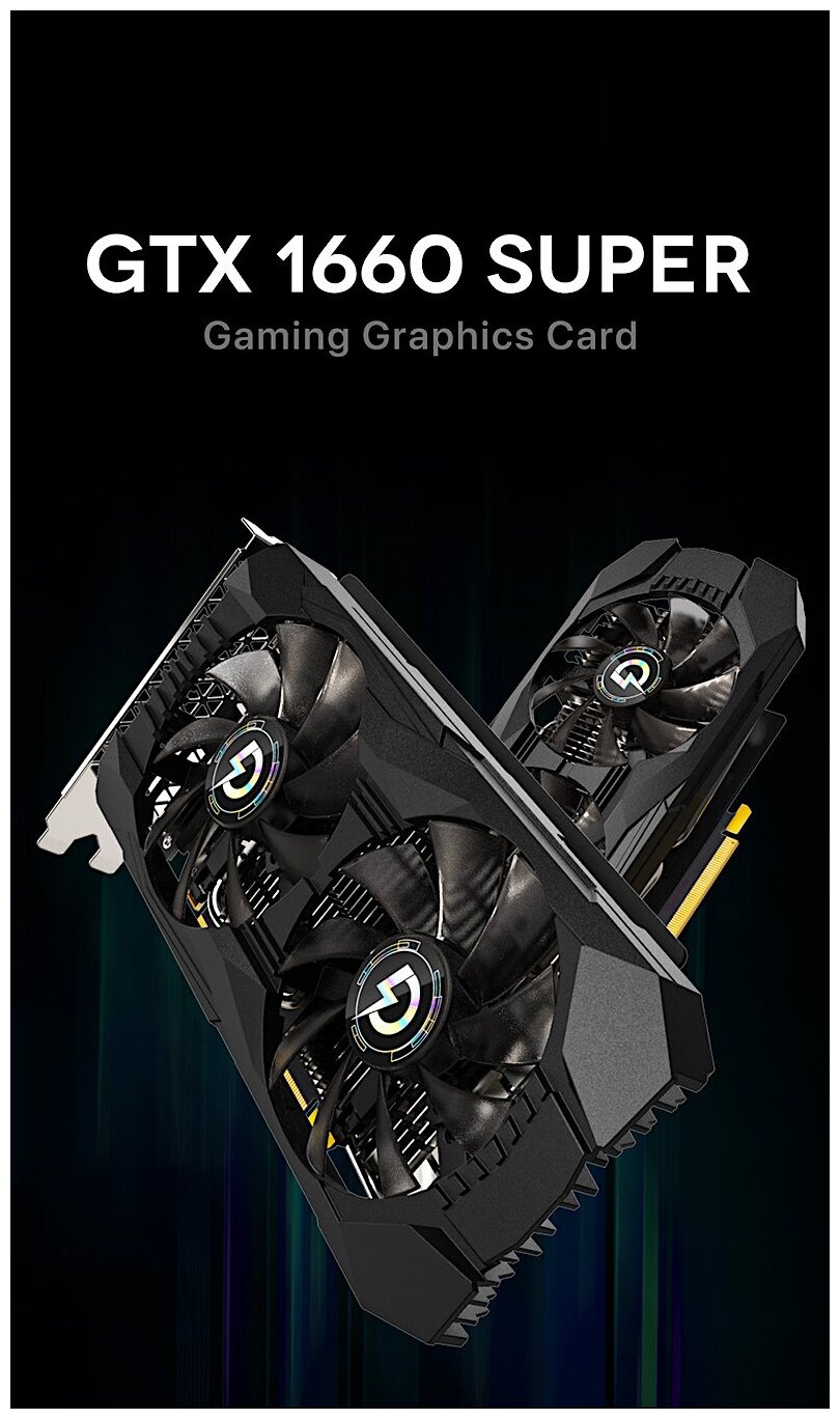 Видеокарта Peladn GTX 1660 SUPER 6GB