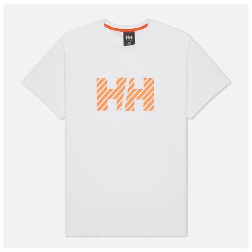 Футболка мужская, Helly Hansen, ACTIVE T-SHIRT, цвет белый, размер L