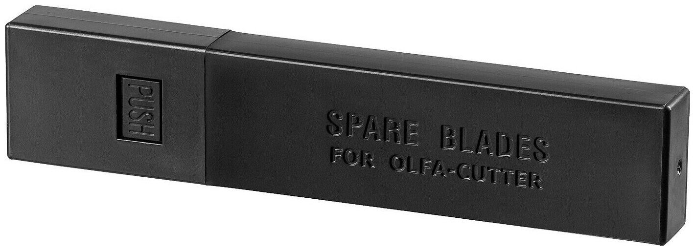 Лезвие OLFA BLACK MAX сегментированное, 18х100х0,5мм, 50шт в упаковке - фотография № 4