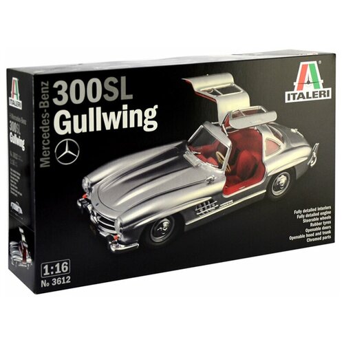 3612 Italeri Автомобиль Мercedes-Benz 300 SL Gullwing (1:16)