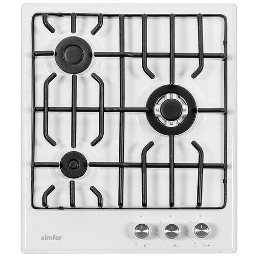Газовая варочная поверхность Simfer H45V35W571 решетки LAMA газ-контроль 946000₽