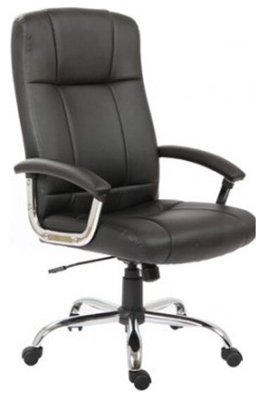 Кресло руководителя Easy Chair 524 TPU к/з черный, хром