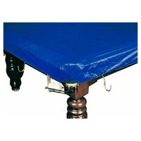 Влагостойкое покрывало для бильярдного стола Classic 10 футов (темно-синее, резинки на лузах)