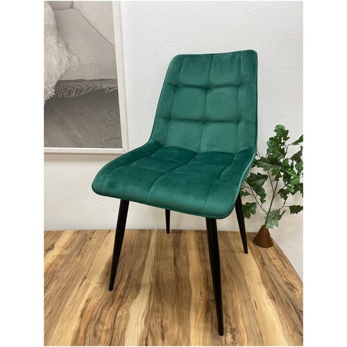 Комплект из 4-х стульев на кухню, Chic, бархатный велюр