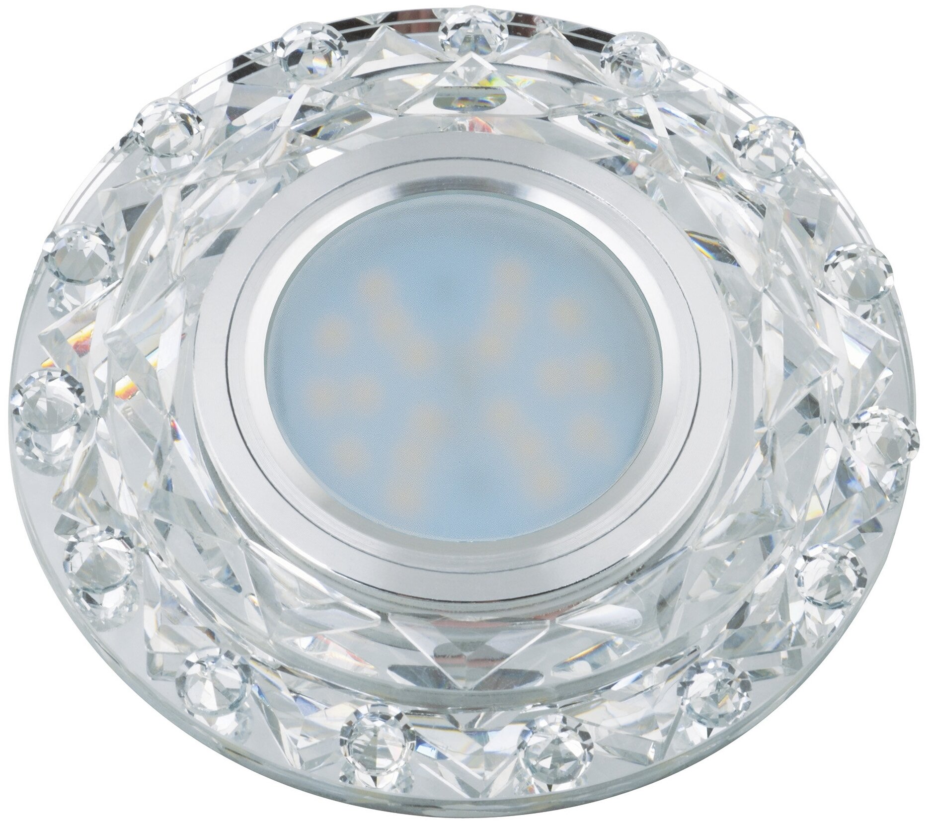 Светильник DLS-L130 GU5.3 CHROME/CLEAR Luciole Fametto