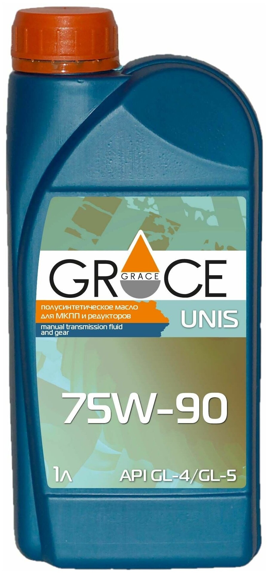 Трансмиссионное масло Grace Unis 75W-90, 1 литр