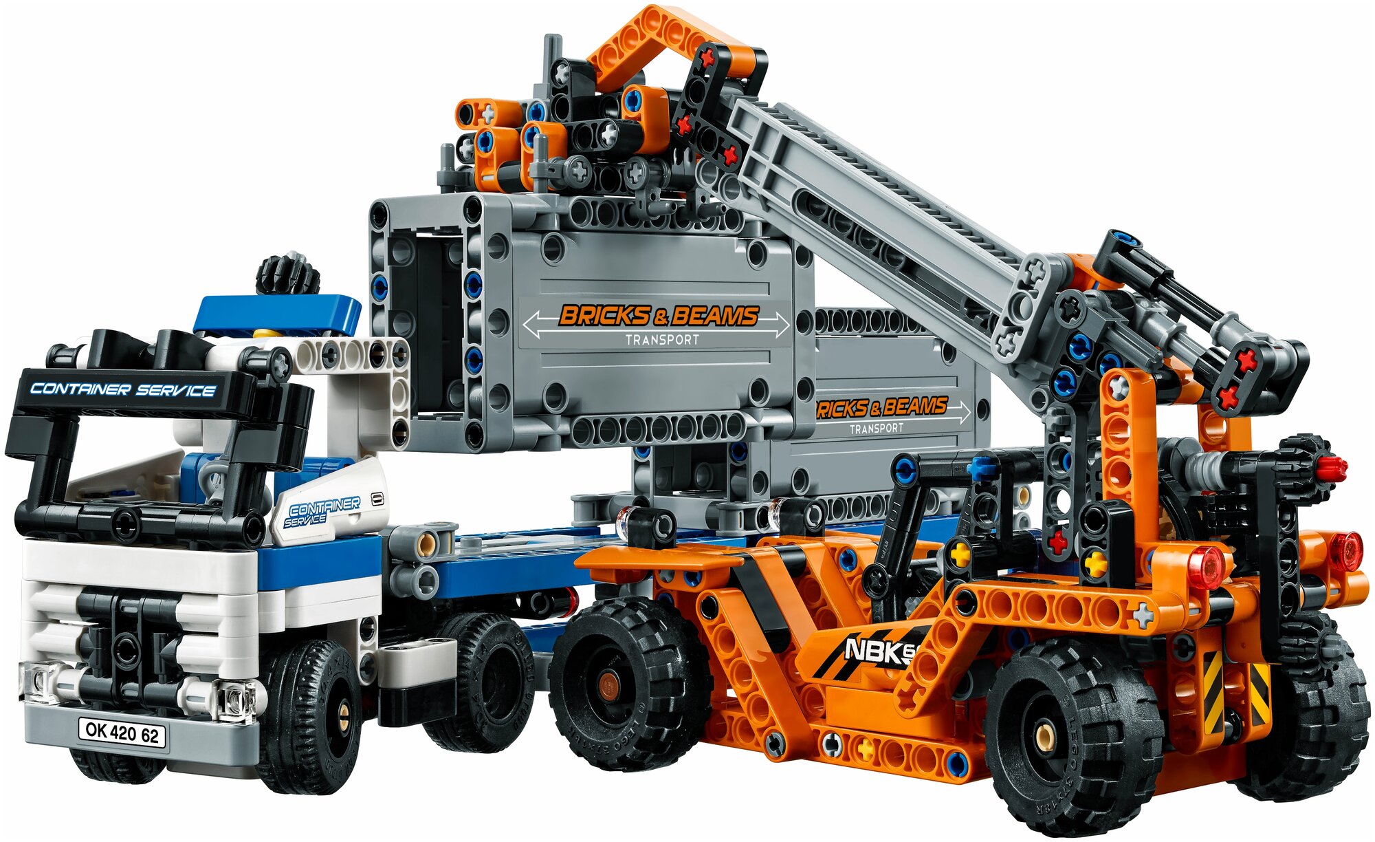 LEGO Technic Контейнерный терминал - фото №16