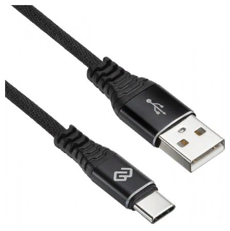 Кабель DIGMA USB (m)-USB Type-C (m), 1.2 м, черный - фото №2