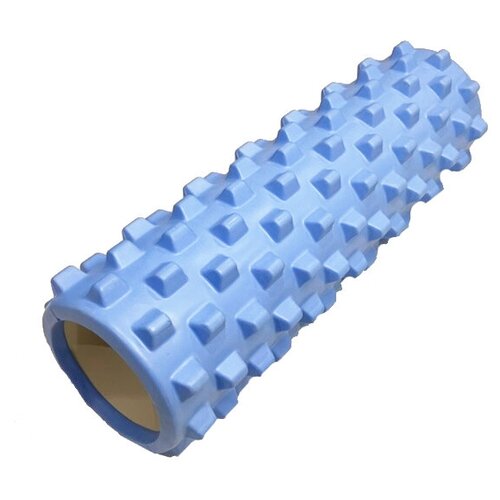 Ролик массажный для йоги Coneli Yoga Wolf tooth 45x14 см голубой ролик массажный для фитнеса и йоги спортивный 45x14 см