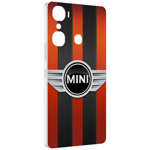Чехол MyPads mini-мини-1 для Infinix Hot 12 Pro задняя-панель-накладка-бампер