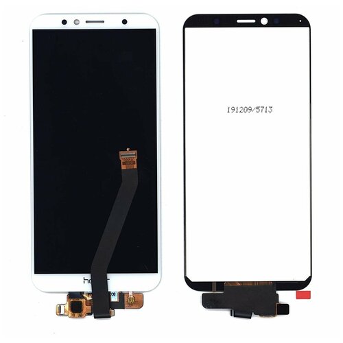 Модуль (матрица + тачскрин) для Honor 7A Pro Honor 7C белый original for huawei honor 7a pro aum l29 lcd display screen touch digitizer assembly for 5 7 inch honor 7c aum l41 with frame