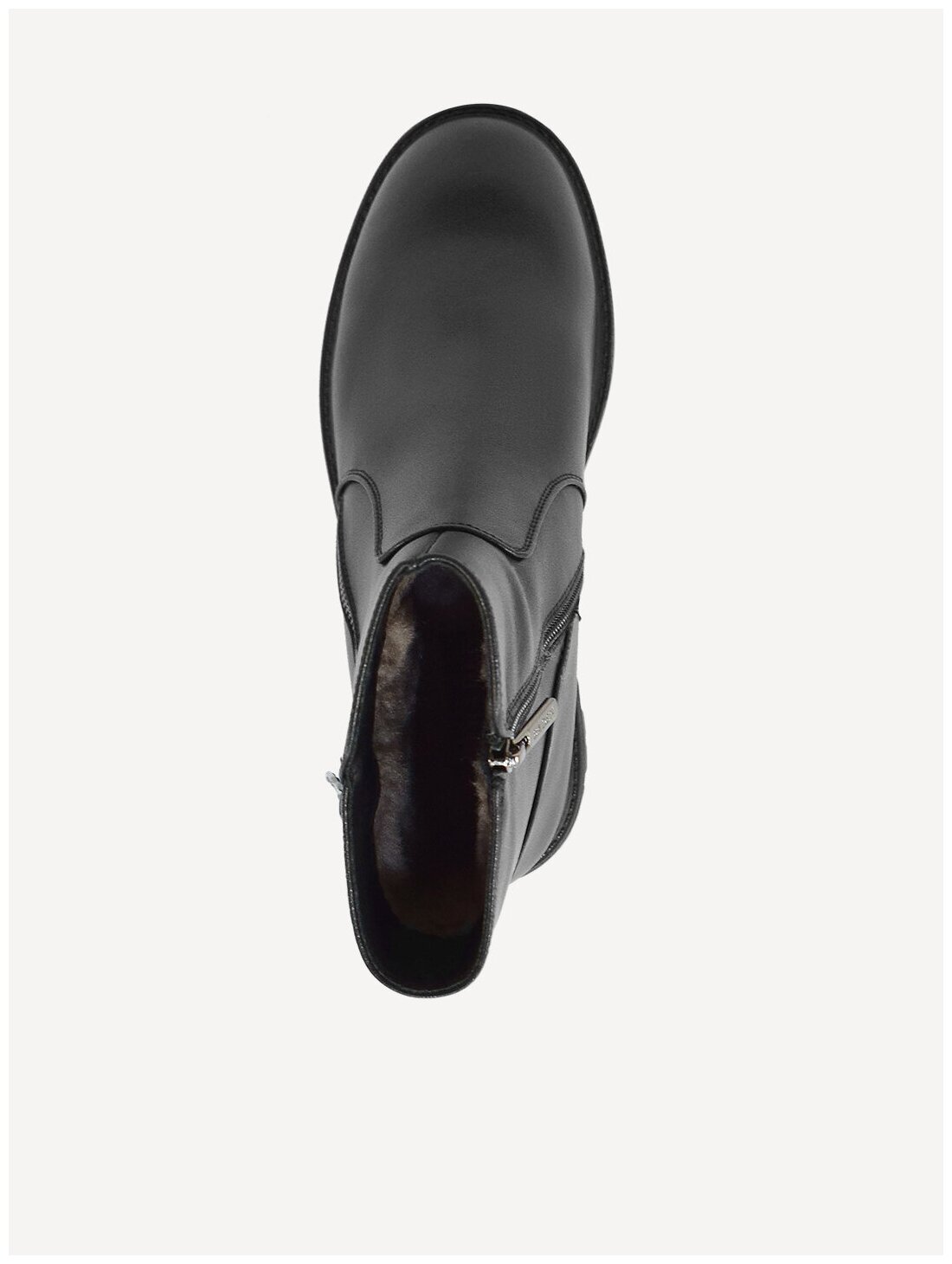 Ботинки Baden, зимние,натуральная кожа, полнота F, размер 40, черный - фотография № 4