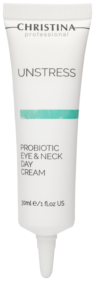 UNSTRESS PROBIOTIC DAY CREAM EYE & NECK SPF 8 Дневной крем с пробиотическим действием для кожи вокруг глаз и шеи SPF 8, 30 мл