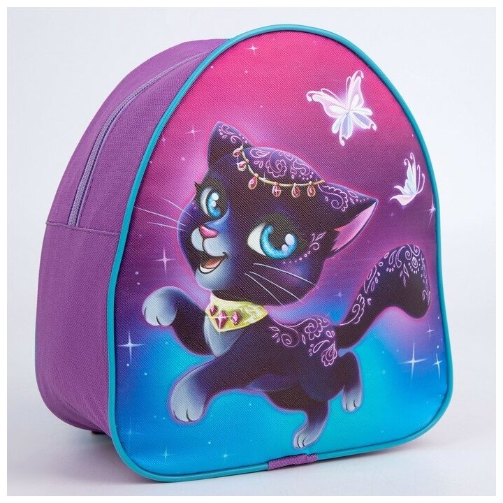 Рюкзак детский "Красавица кошка", 23*20,5 см, отдел на молнии 7836127