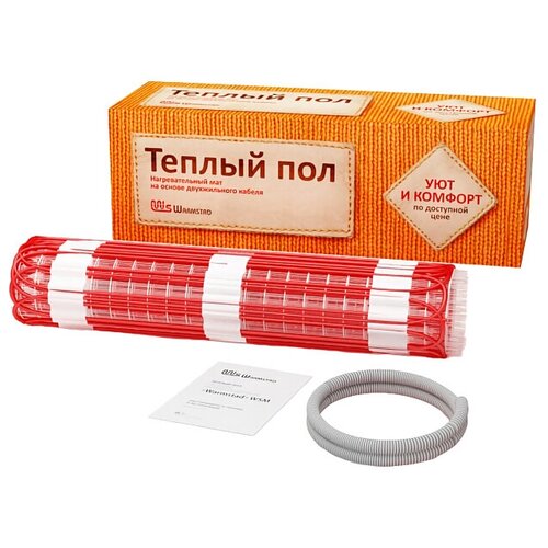 Пол теплый (мат) 4,50 м2 - 680 Вт Warmstad WSM двухжильный