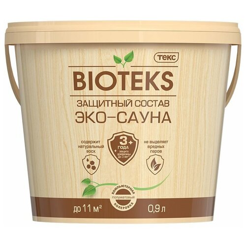 Масло текс Cостав Эко-Сауна BIOTEKS (2 л )