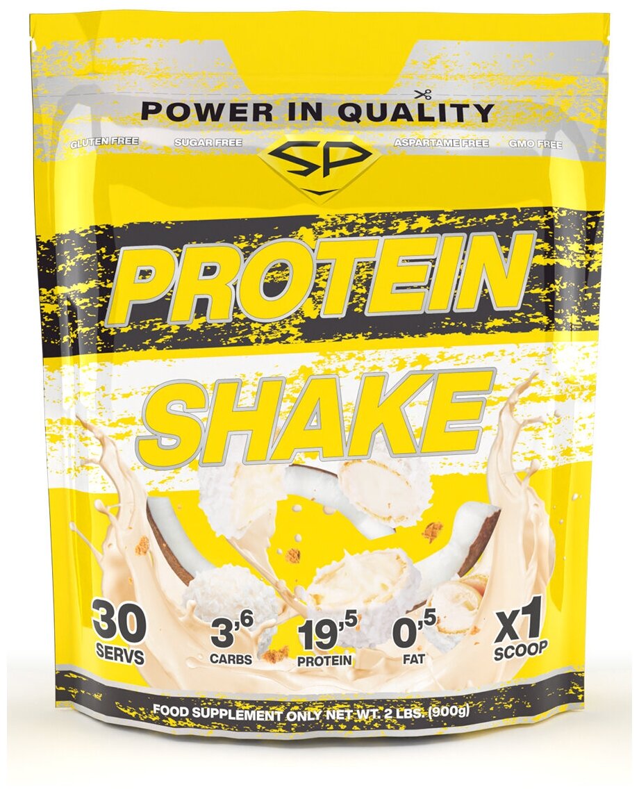 STEEL POWER Protein Shake (900 грамм) (Рафаэлло)
