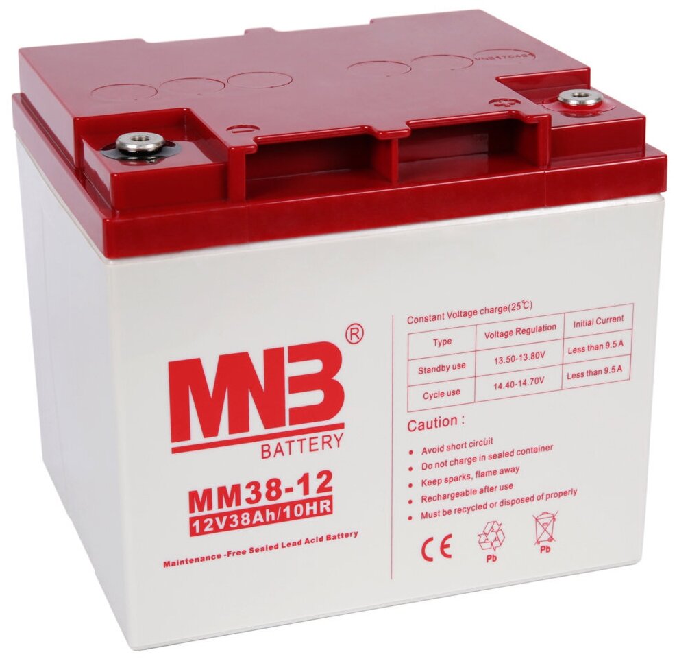 Аккумуляторная батарея MNB MМ38-12