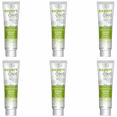 Зубная паста Expert One Family Cosmetics для защиты зубов и дёсен, 170 мл