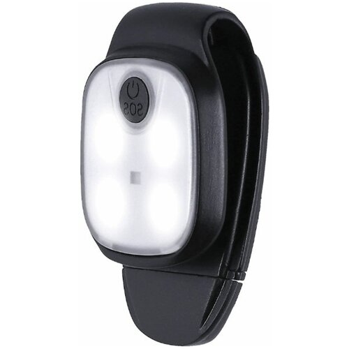 фото Фонарик-клипса 68х40х23 аккум. 3.7в/300ма.ч 3 режима свечения+функция sos космос kochat_y