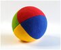 Мяч мягкий Радуга четыре цвета