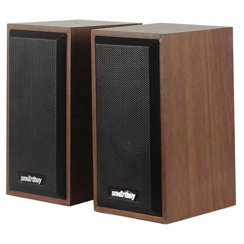 Колонки Smartbuy ONE 23W деревянный корпус питание от USB коричневый 128500₽