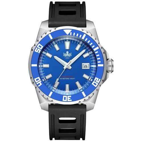 Наручные часы, синий 38mm black blue white green ceramic titanium bezel insert for 40mm case watch accessories bezel