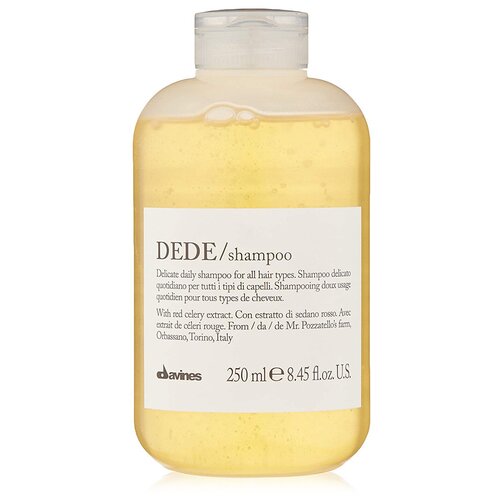 DEDE Shampoo - Шампунь для деликатного очищения волос 250 мл шампунь для деликатного очищения шаг 1 h detox purifying shampoo 1000 мл